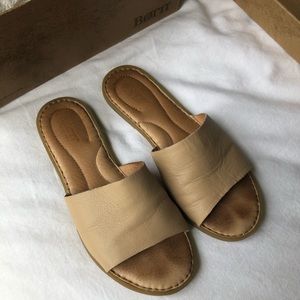 Born Loren Leather Slides